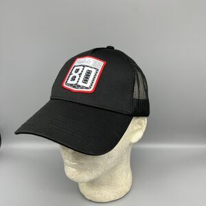Peterbilt Trucker Hat Mens‎ Snap Back Black Anniversary 80th Semi-Truck